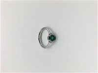 Anello Soma Gioielli Donna Anello smeraldo e diamanti in Oro Smeraldo 0.72 Ct SON AN OB/SM/2BR - SON AN OB/SM/2BR